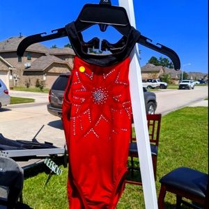 Simon GK  red leotard